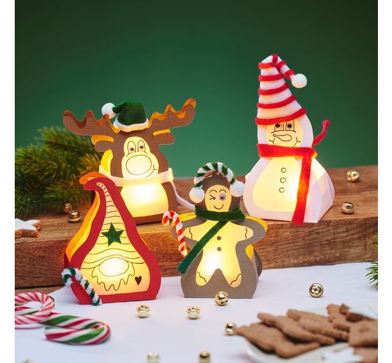 VBS Craft kit "Illuminated paper figures"