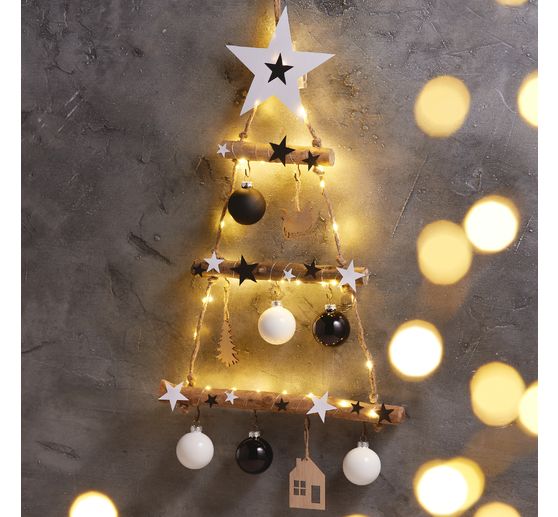 Christmas balls made of glass, Ø 5.7 cm