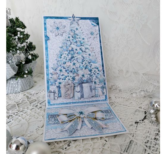 Silicone stamp "Elegance of Blue"