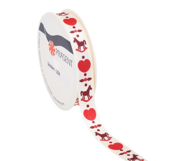 Satin ribbon "Rocking horse"