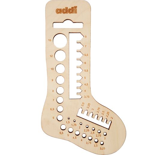 addiCalibro Wooden needle gauge set