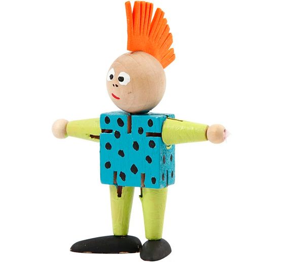 Figure mobili, H 8 cm