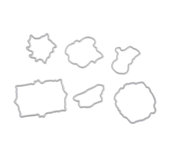 Punching forms and stamp set "Merry Christmas"