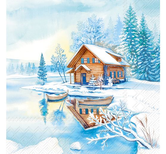 Napkin "The lake house"