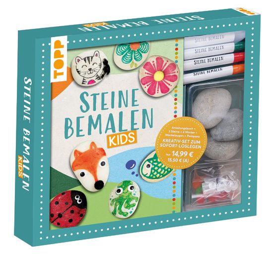Creative set "Steine bemalen Kids"