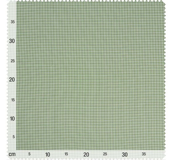Westfalenstoffe Woven fabric "Green chequered"