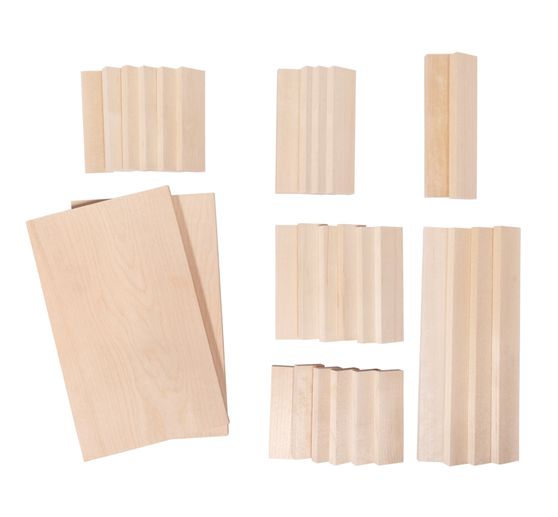 Craft pack wood "Blocks & Boards"