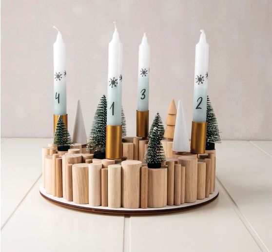 Craft pack wood "Round bars"