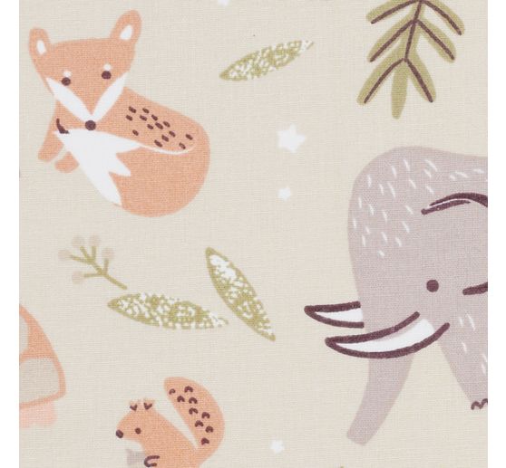 Cotton fabric "Animals"