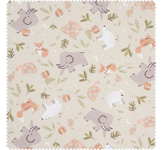 Cotton fabric "Animals"