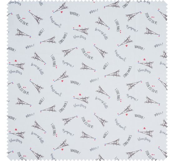 Cotton fabric "Paris" acrylic coated