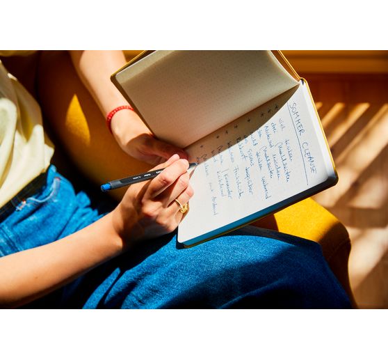 share notebook A5, dot chequered