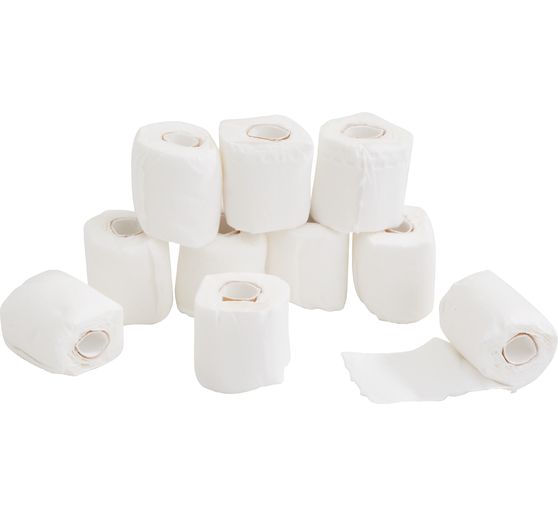 Miniature toilet paper