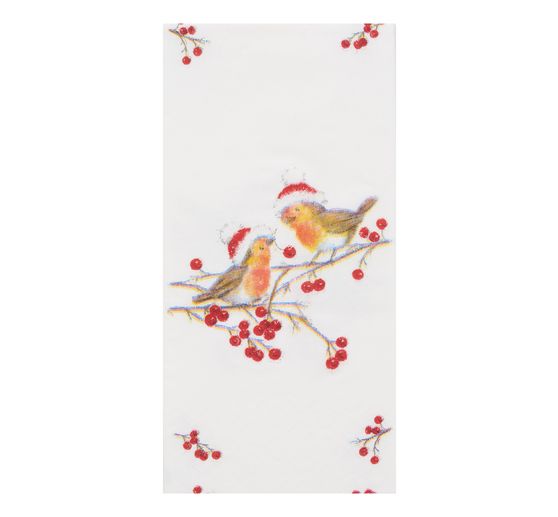 Paper handkerchiefs "X-Mas Robin"