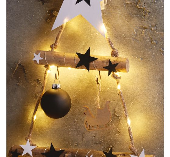 Christmas balls made of glass, Ø 5.7 cm