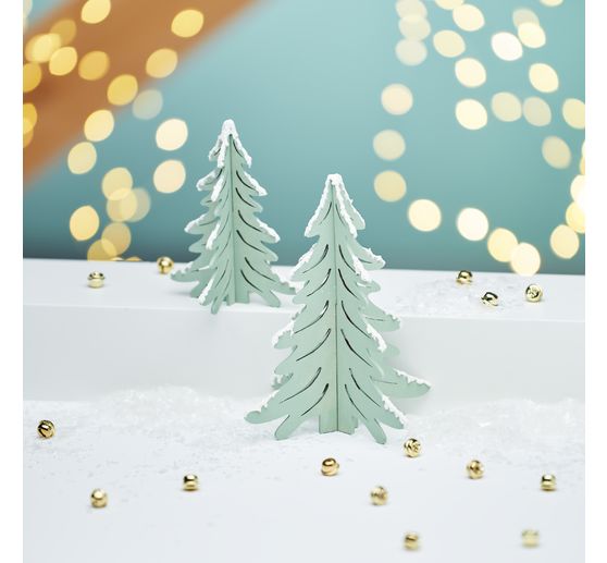 VBS Wooden building kit "Fir trees", set of 2