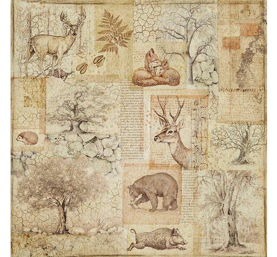 Maxi blocco di scrapbook "Foresta