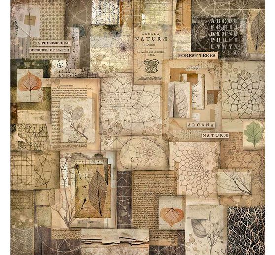 Maxi blocco di scrapbook "Foresta