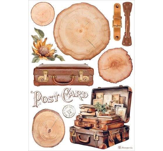 Washi Pad "Golden Harmony"