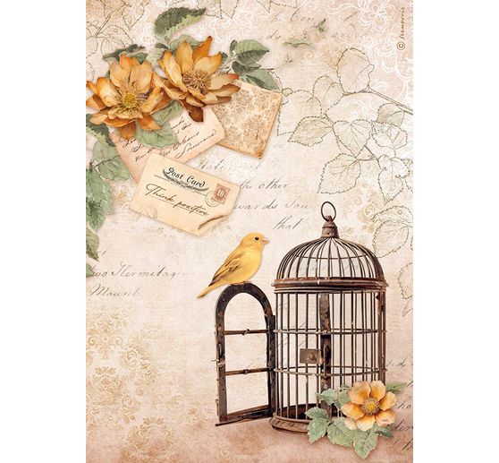 Motif straw silk assortment "Golden Harmony"