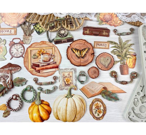 Silicone casting mould "Golden Harmony"