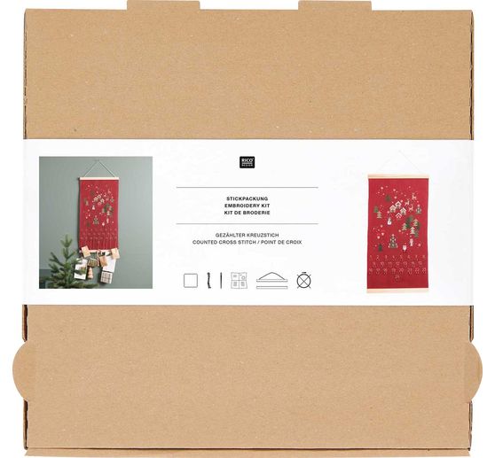 Rico Design Embroidery packs "Advent calendar"