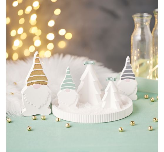 Silicone casting mould "Plate with grooves"