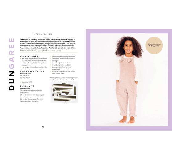 Book "Little Hipster: Kinderkleidung nähen. Frech, wild, wunderbar!"