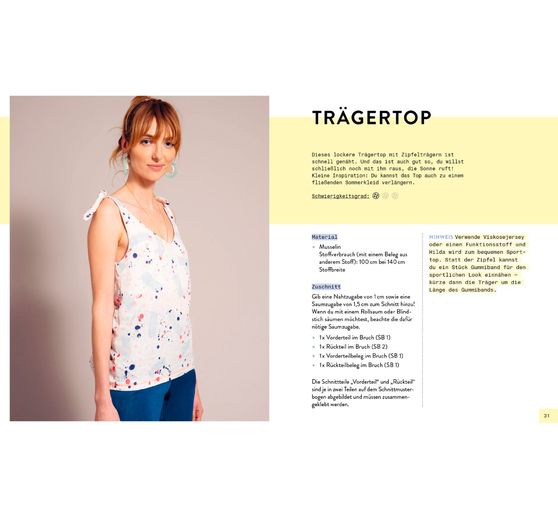 Book "Mini-Masterclass - Nähen mit Musselin"