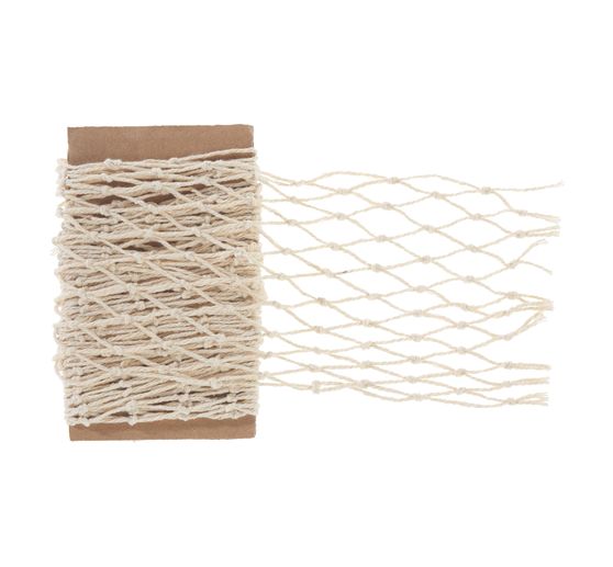 VBS Nastro in rete da pesca, naturale, 13 x 100 cm