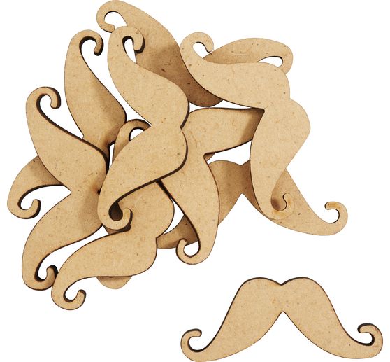 VBS Scatter decoration "Moustache"