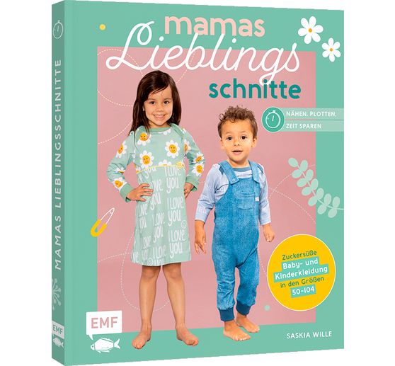 Book "Mamas Lieblingsschnitte - Nähen - Plotten - Zeit sparen"