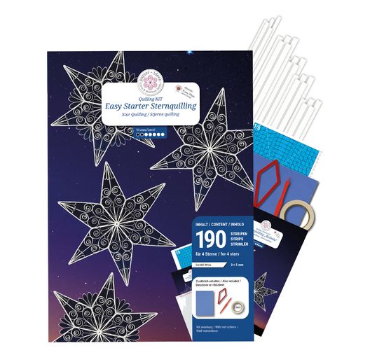 Easy Starter Quilling Set "Stars"