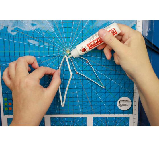 Strumento modulo stella per quilling