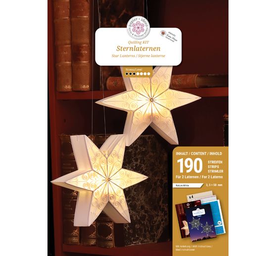 Set per quilling "Lanterne bianche