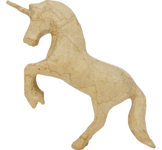 Unicorn, paper mâché