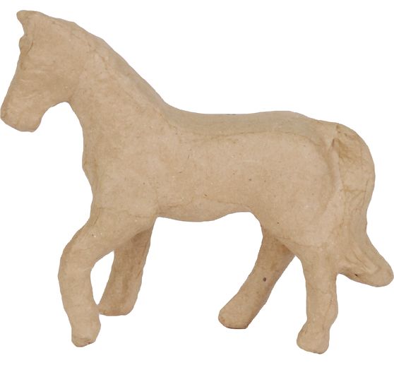 Horse, paper mâché