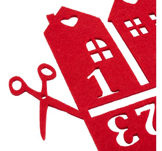 Numeri dell'avvento "Case di feltro" della VBS