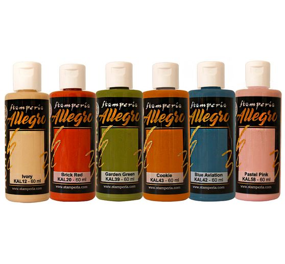 Stamperia Allegro Acrylic "Create Happiness"