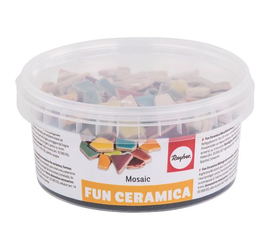 Mosaico divertente Ceramica "Colori dell'arcobaleno