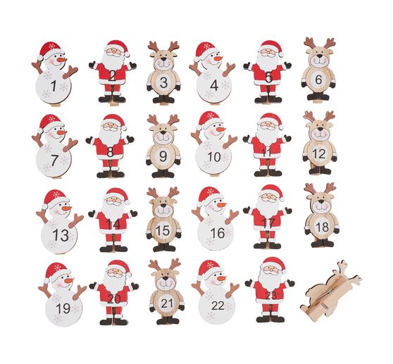 VBS Advent numbers "Three friends"