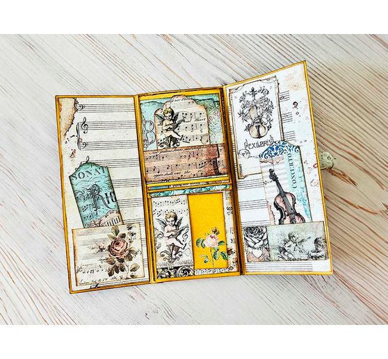 Tampone per scrapbooking "Musica