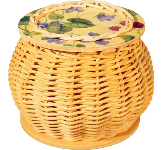 Kit per lavoretti VBS "Rattan con coperchio