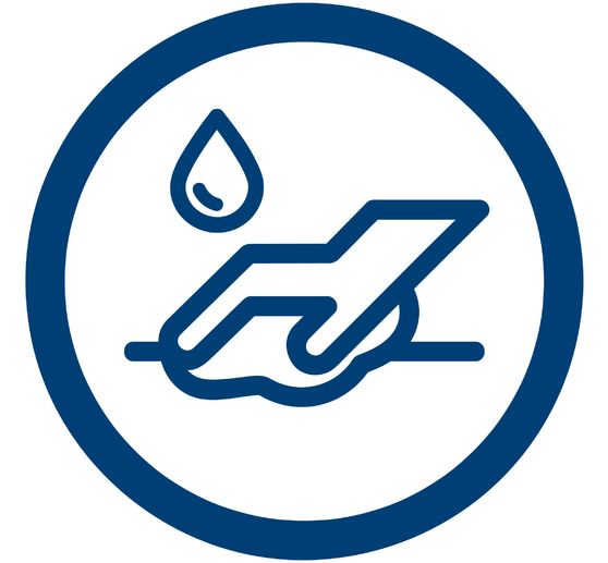 Cotton fabric "Lina", acrylic coated