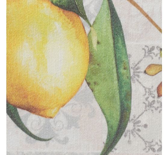 Cotton fabric "Limonero", acrylic coated