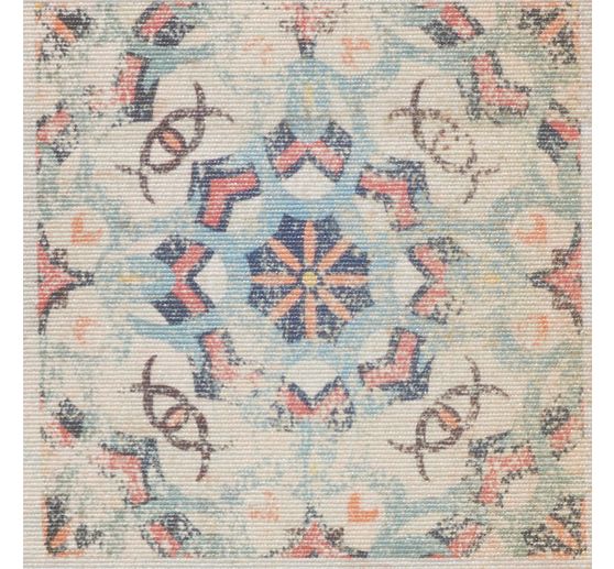 Cotton fabric "Tiles", acrylic coated