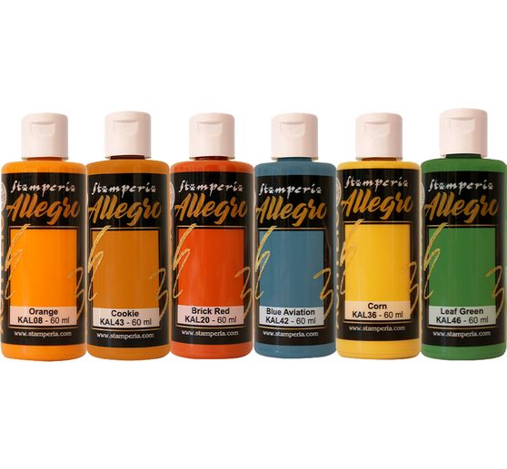 Stamperia Allegro Acrilico "L'arte del viaggio