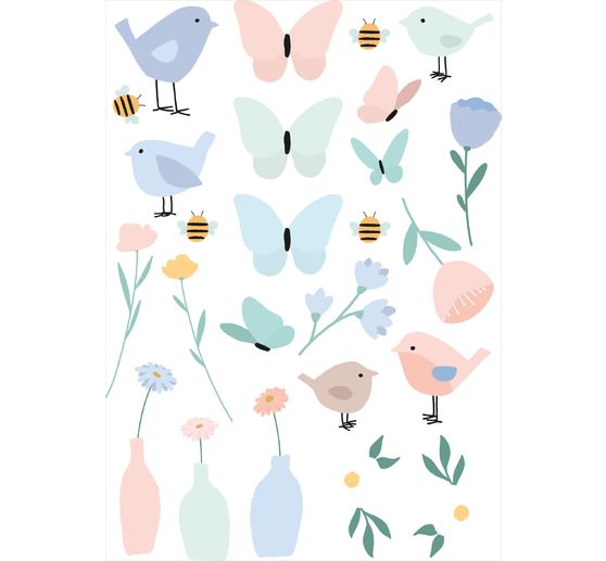 Rub On Transfer paper "Sweet Garden"