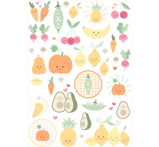 Rub On Transfer paper "Vitamine"