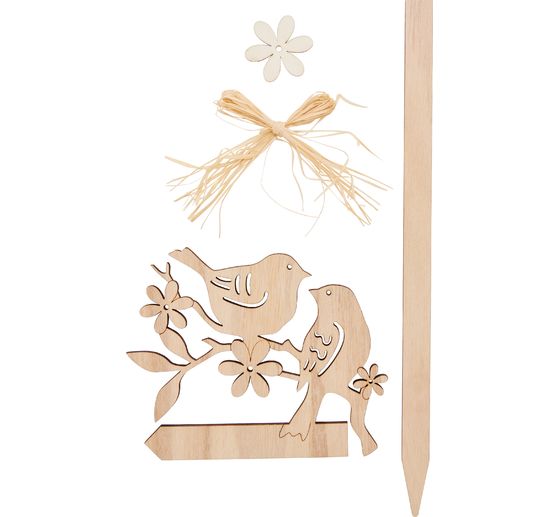 VBS Wooden plugs "Birds"